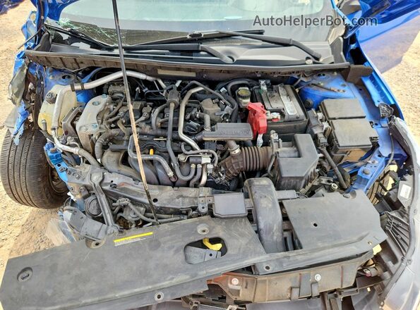 3N1AB8CVXLY219985 2020 NISSAN SENTRA Blue Widok wnętrza z tyłu