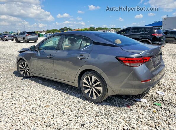 3N1AB8CVXMY226761 2021 NISSAN SENTRA Gray Tył lewy