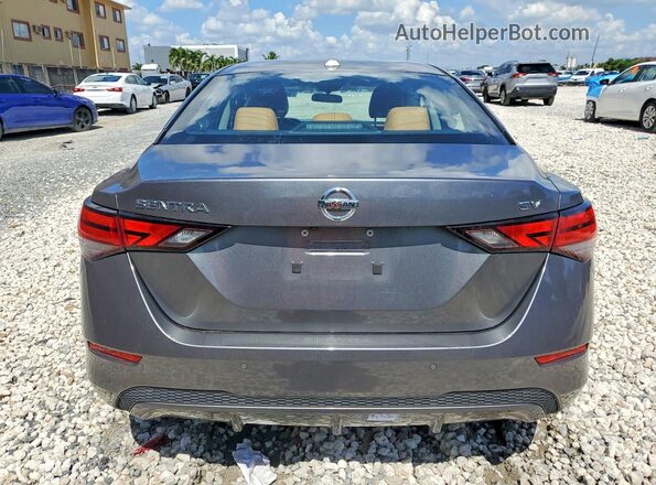 3N1AB8CVXMY226761 2021 NISSAN SENTRA Gray Widok z tyłu