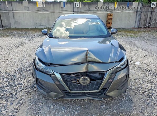 3N1AB8CVXMY226761 2021 NISSAN SENTRA Gray Widok z przodu