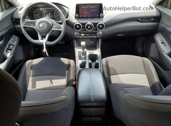 3N1AB8CVXMY251854 2021 NISSAN SENTRA Burgundy Dashboard view