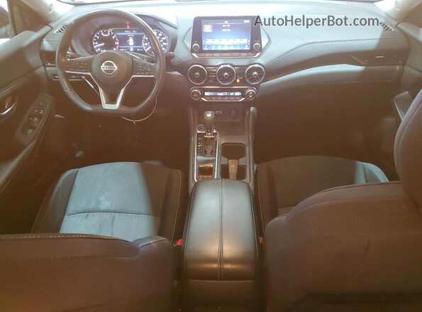 3N1AB8CVXMY254947 2021 NISSAN SENTRA Maroon Vista del salpicadero
