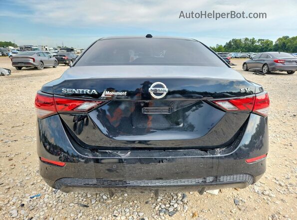 3N1AB8CVXMY258559 2021 NISSAN SENTRA Black Вид ззаду
