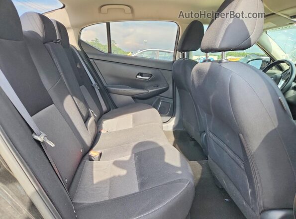 3N1AB8CVXMY258559 2021 NISSAN SENTRA Black Вид задніх сидінь