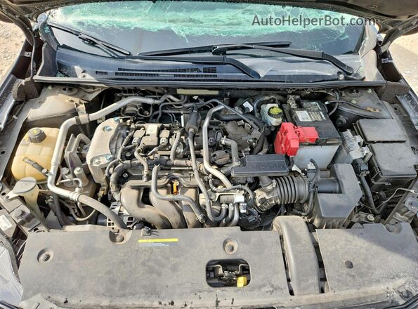 3N1AB8CVXMY258559 2021 NISSAN SENTRA Black Вид задньої частини салону