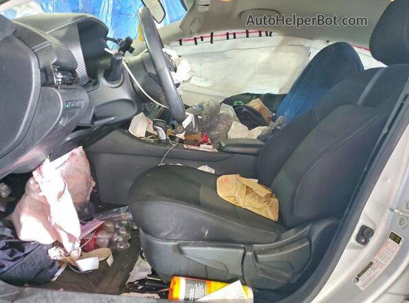 3N1AB8CVXMY267150 2021 NISSAN SENTRA Серебряный Вид салона спереди