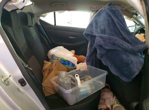3N1AB8CVXMY267150 2021 NISSAN SENTRA Серебряный Вид задних сидений