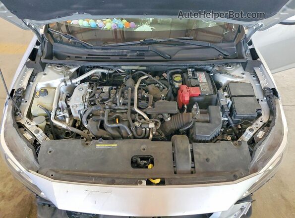 3N1AB8CVXMY267150 2021 NISSAN SENTRA Серебряный Вид задней части салона