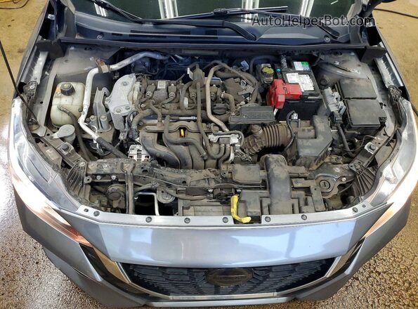 3N1AB8CVXMY294512 2021 NISSAN SENTRA Gray უკანა სალონის ხედი