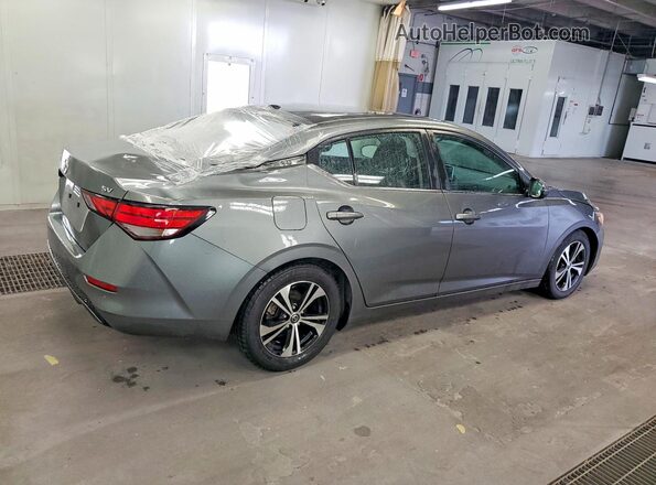 3N1AB8CVXMY294512 2021 NISSAN SENTRA Gray უკანა მარჯვენა