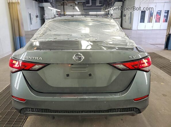 3N1AB8CVXMY294512 2021 NISSAN SENTRA Gray უკანა ხედი