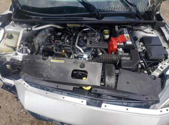3N1AB8CVXMY301281 2021 NISSAN SENTRA Silver Rear interior view