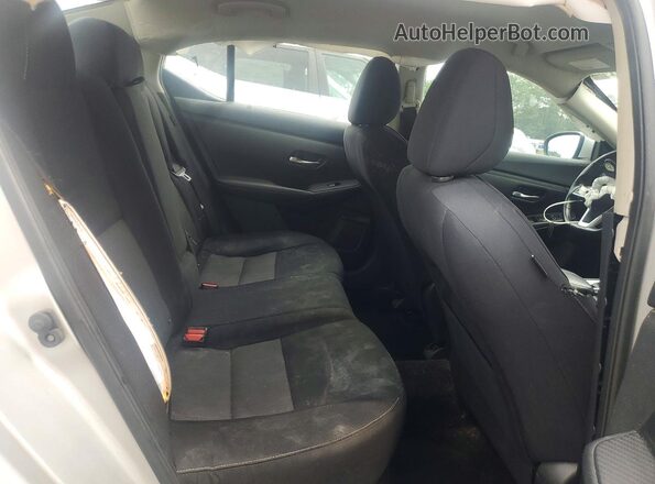 3N1AB8CVXMY301281 2021 NISSAN SENTRA Silver Rear seats view