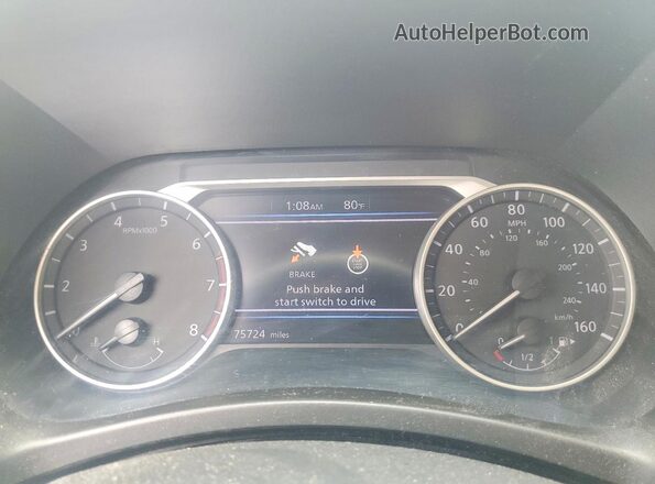 3N1AB8CVXMY301281 2021 NISSAN SENTRA Silver Instrument cluster view