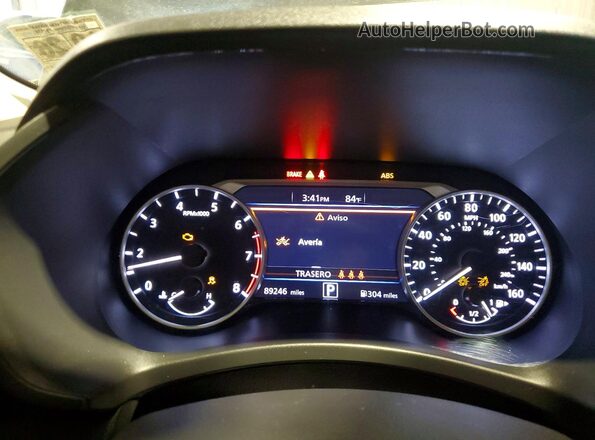 3N1AB8CVXMY318968 2021 NISSAN SENTRA Black Սարքավորումների վահանակի տեսք