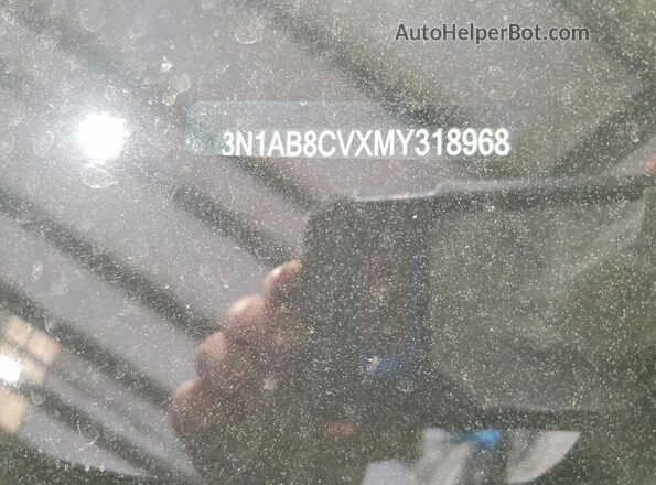 3N1AB8CVXMY318968 2021 NISSAN SENTRA Black Շարժիչի բաժամունքի տեսք