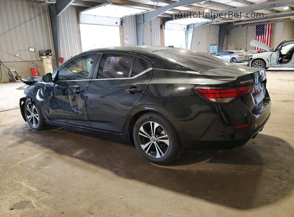 3N1AB8CVXMY318968 2021 NISSAN SENTRA Black Հետևի ձախ