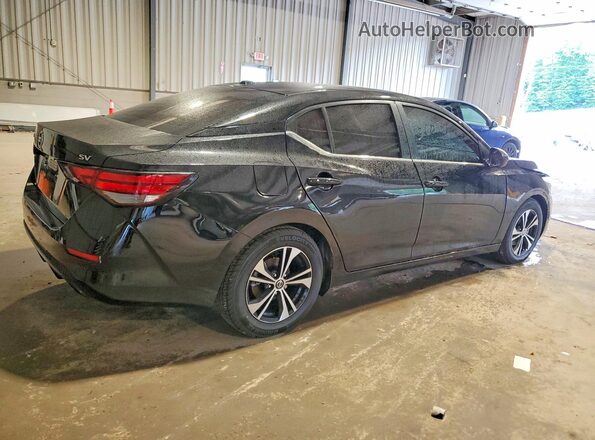 3N1AB8CVXMY318968 2021 NISSAN SENTRA Black Հետևի աջ