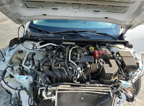 3N1AB8CVXMY330229 2021 NISSAN SENTRA Белый Вид задней части салона