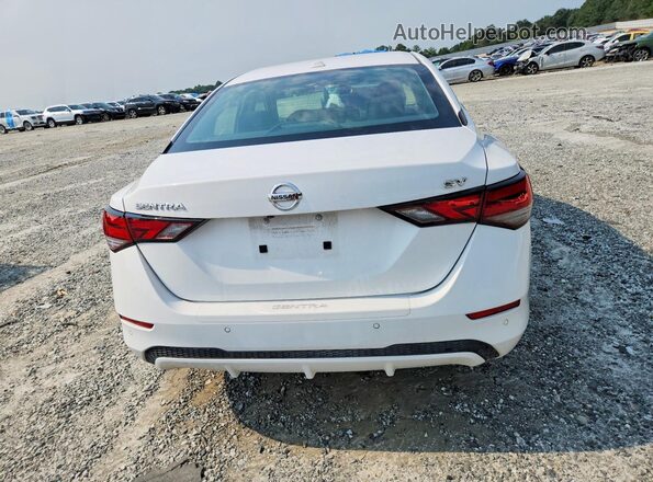 3N1AB8CVXMY330229 2021 NISSAN SENTRA Белый Вид сзади