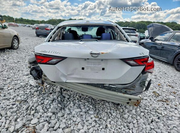 3N1AB8CVXMY331834 2021 NISSAN SENTRA Silver Widok z tyłu