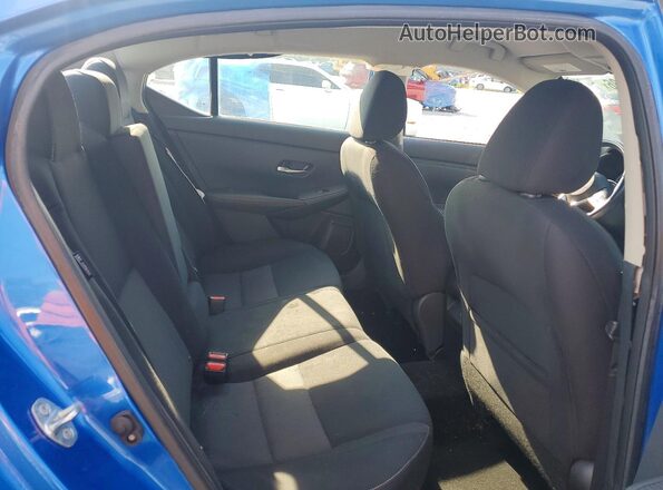 3N1AB8CVXNY228429 2022 NISSAN SENTRA Синий Вид задних сидений