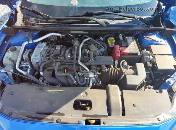 3N1AB8CVXNY228429 2022 NISSAN SENTRA Синий Вид задней части салона