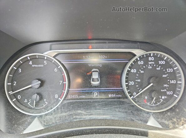 3N1AB8CVXNY258658 2022 NISSAN SENTRA Black Widok zestawu wskaźników