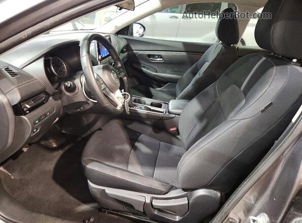3N1AB8CVXNY271684 2022 NISSAN SENTRA Серый Вид салона спереди