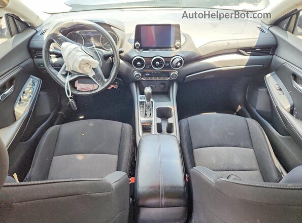 3N1AB8CVXPY226716 2023 NISSAN SENTRA Silver Widok deski rozdzielczej