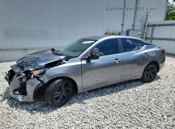 3N1AB8CVXPY226716 2023 NISSAN SENTRA Silver 