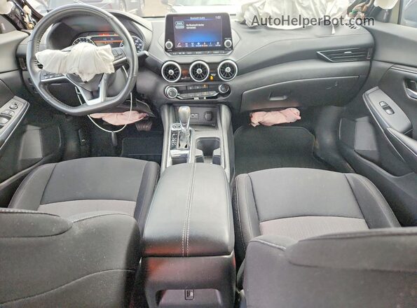 3N1AB8CVXPY227462 2023 NISSAN SENTRA Черный Вид панели приборов