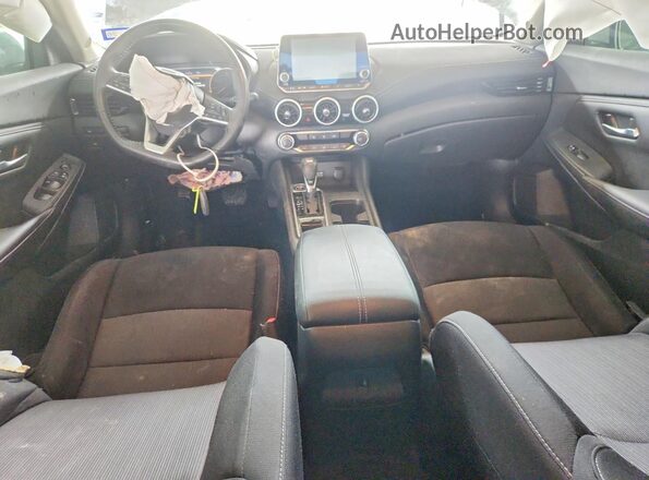 3N1AB8CVXPY230717 2023 NISSAN SENTRA Серебряный Вид панели приборов