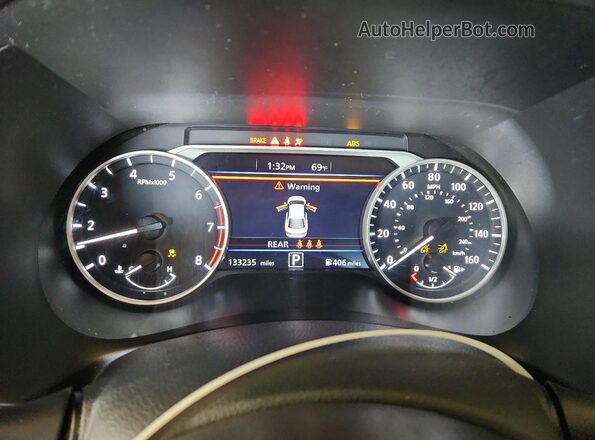 3N1AB8CVXPY243161 2023 NISSAN SENTRA Белый Вид щитка приборов