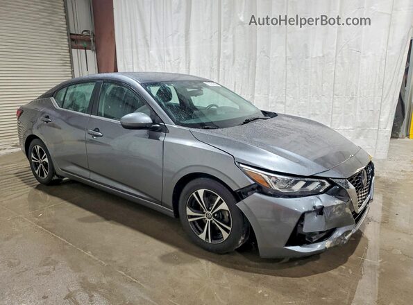 3N1AB8CVXPY243192 2023 NISSAN SENTRA Gray Delantero derecho