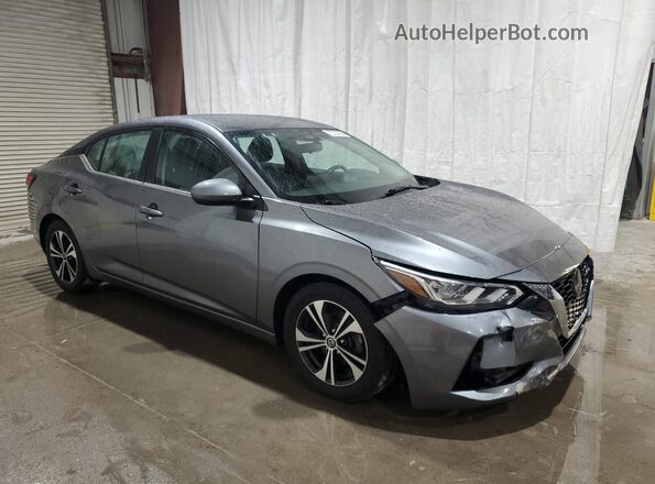 3N1AB8CVXPY243192 2023 NISSAN SENTRA Gray Vista interior de 360 grados
