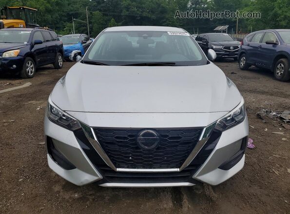 3N1AB8CVXPY298645 2023 NISSAN SENTRA Silver Widok z przodu