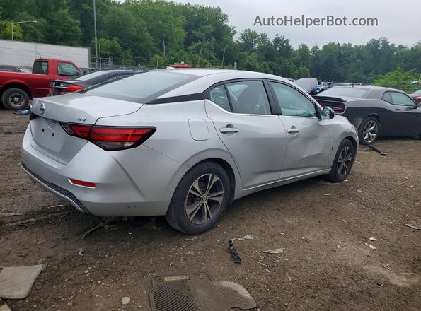 3N1AB8CVXPY298645 2023 NISSAN SENTRA Silver Tył prawy