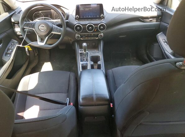 3N1AB8CVXPY298645 2023 NISSAN SENTRA Silver Widok deski rozdzielczej