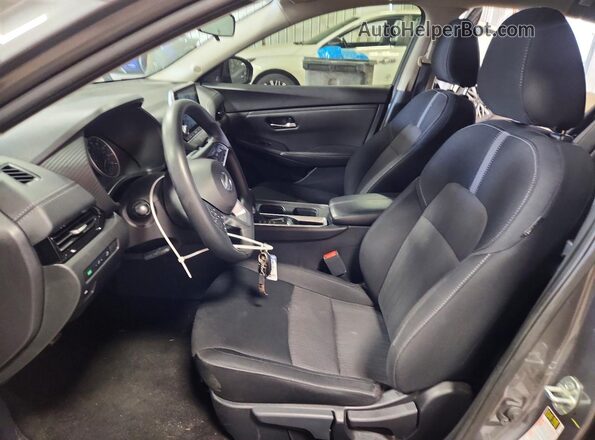 3N1AB8CVXPY311636 2023 NISSAN SENTRA Gray Front interior view