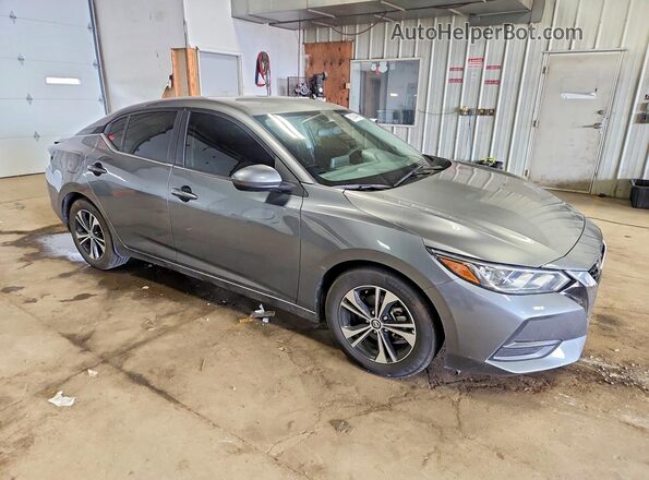 3N1AB8CVXPY311636 2023 NISSAN SENTRA Gray Front right