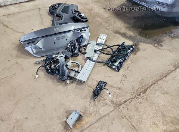3N1AB8CVXPY311636 2023 NISSAN SENTRA Gray Engine compartment view