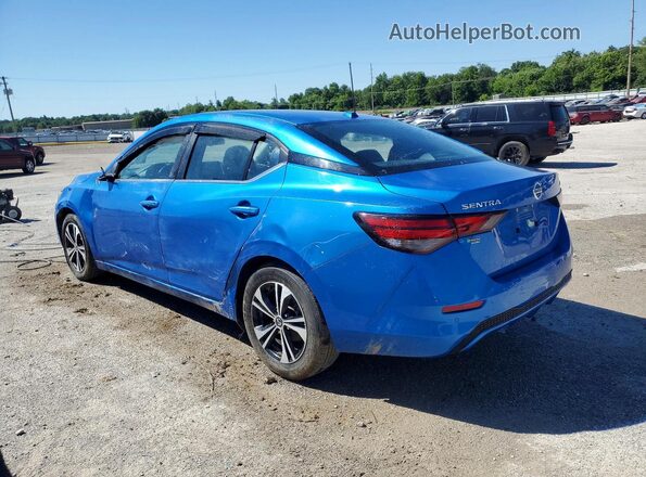 3N1AB8CVXPY319638 2023 NISSAN SENTRA Blue Tył lewy