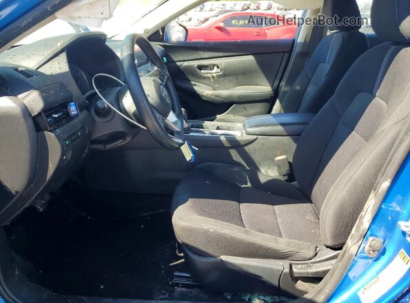 3N1AB8CVXPY319638 2023 NISSAN SENTRA Blue Widok wnętrza z przodu