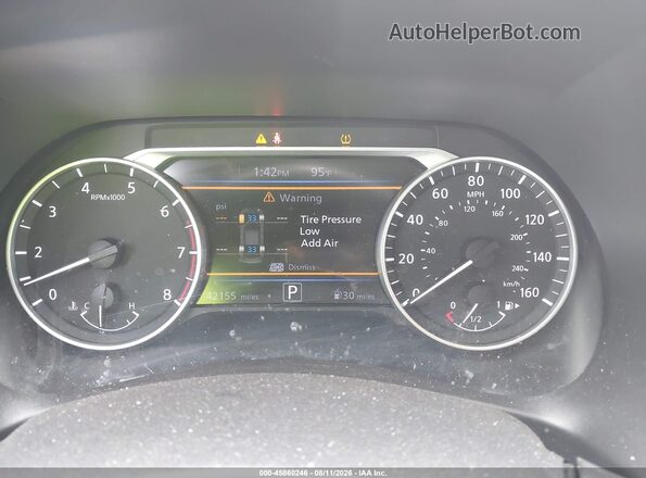 3N1AB8CVXRY206193 2024 NISSAN SENTRA Темно-бордовый Вид задних сидений