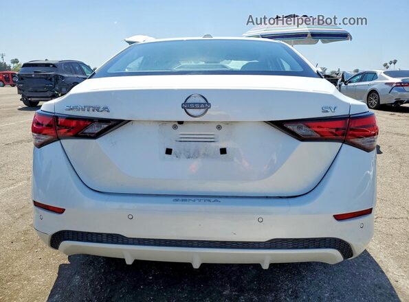 3N1AB8CVXRY214925 2024 NISSAN SENTRA White Вид ззаду