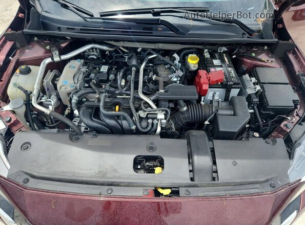 3N1AB8CVXRY241560 2024 NISSAN SENTRA Burgundy Rear interior view