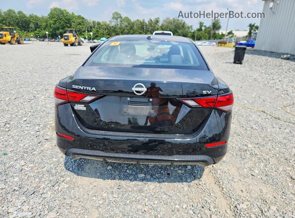 3N1AB8CVXRY252400 2024 NISSAN SENTRA Black Հետևի տեսք