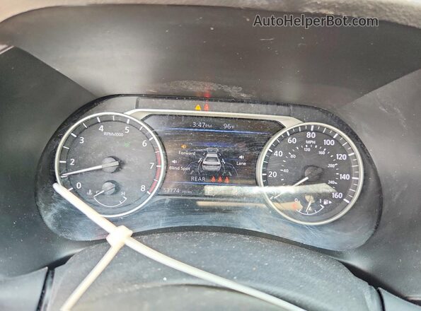 3N1AB8CVXRY252400 2024 NISSAN SENTRA Black Սարքավորումների վահանակի տեսք