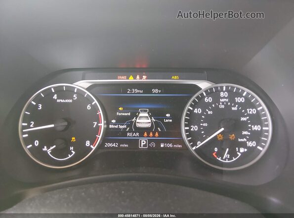 3N1AB8CVXRY261405 2024 NISSAN SENTRA Gray უკანა სავარძლების ხედი